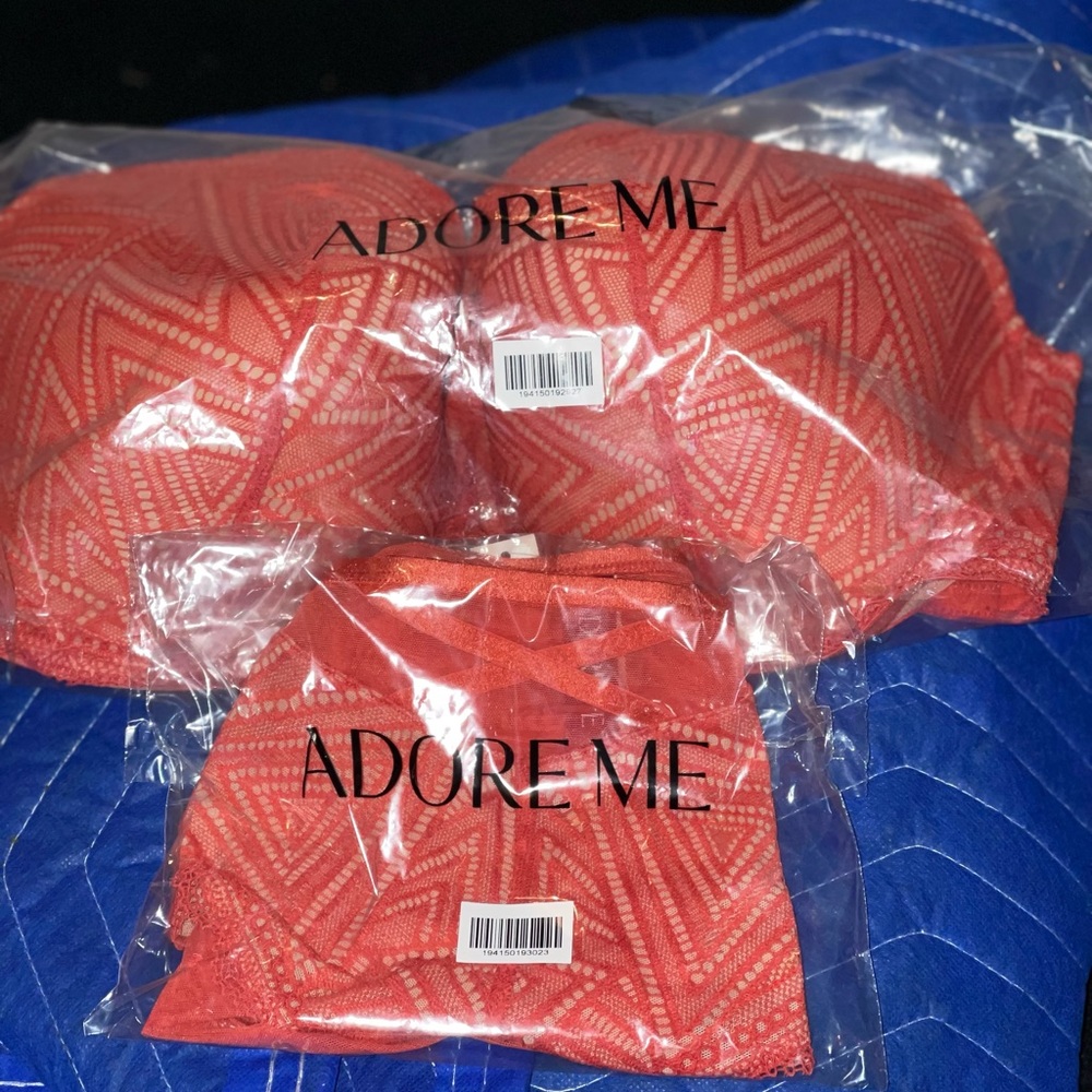 Adore me bra and panty set